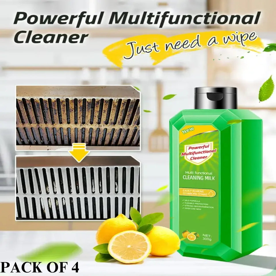 Powerful Multifunctional All in One Cleaner. ( Pack of 4 ).